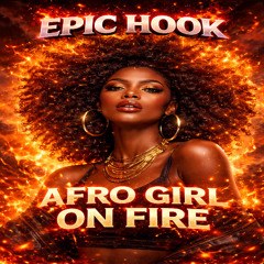 Afro Girl On Fire