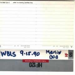 WBLS 9.15.90 Merlin Bob