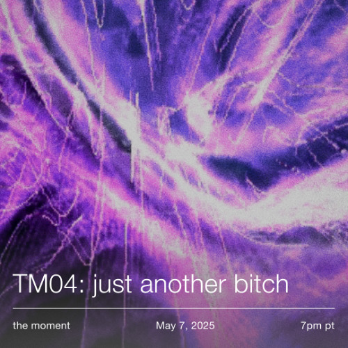 the moment 04: just another bitch