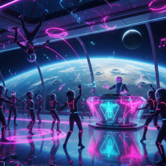 24 Hour party in space