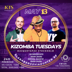 Mix MasQueTapas 13.05.2025 UrbanKiz Tarraxo AfroPop Douceur