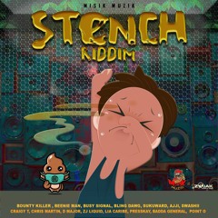 Stench Riddim Mix Bounty Killer,Beenie Man,Busy Signal,Sukuward,Bling Dawg & More (Misik Muzik)
