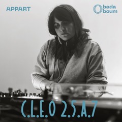 CLEO 25A7 @ L'Appart du Badaboum