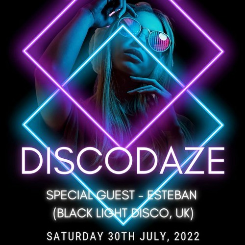 DiscoDaze B2B Black Light Disco - Live @ Itty Bittys, Waterford, 30.07.22