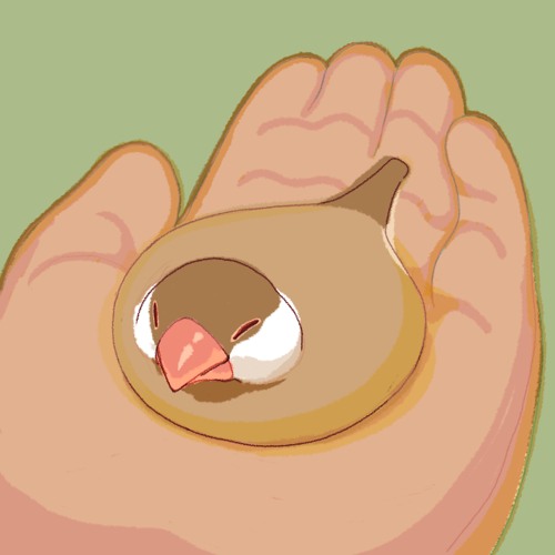 Lovery Java Sparrow(愛しのシナモン文鳥)