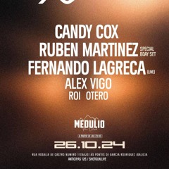 ALEX VIGO @ O MEDULIO 26 10 24 W CANDY COX & FERNANDO LAGRECA LIVE