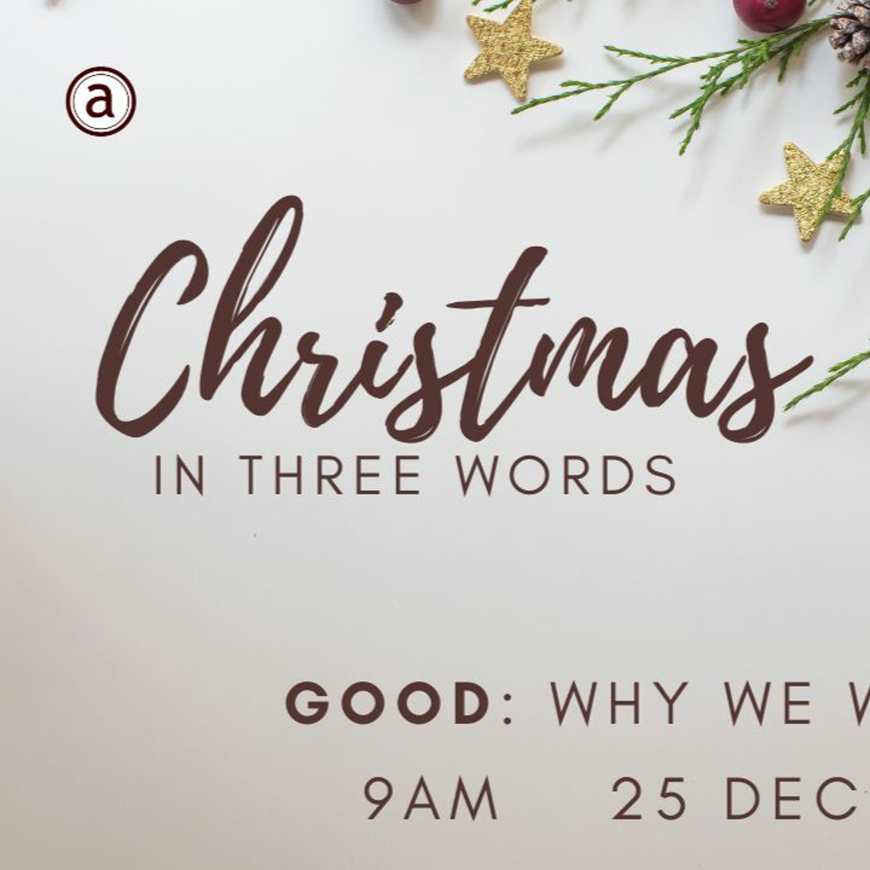 Christmas Is Good: 1 John 1