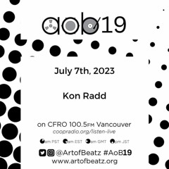 Kon Radd - Art of Beatz -  July 7 2023
