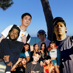 바닷가에서 칠링 힙합알앤비🌊