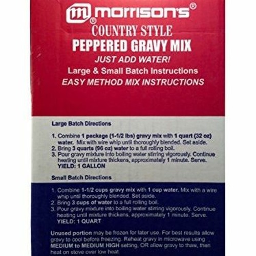 Stream Morrisons Country Style Gravy Mix Potato Soup by Chelsea Maughan