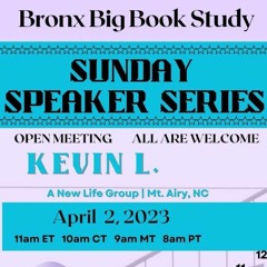 Kevin L. 4 - 2-23 Sunday Speaker Series