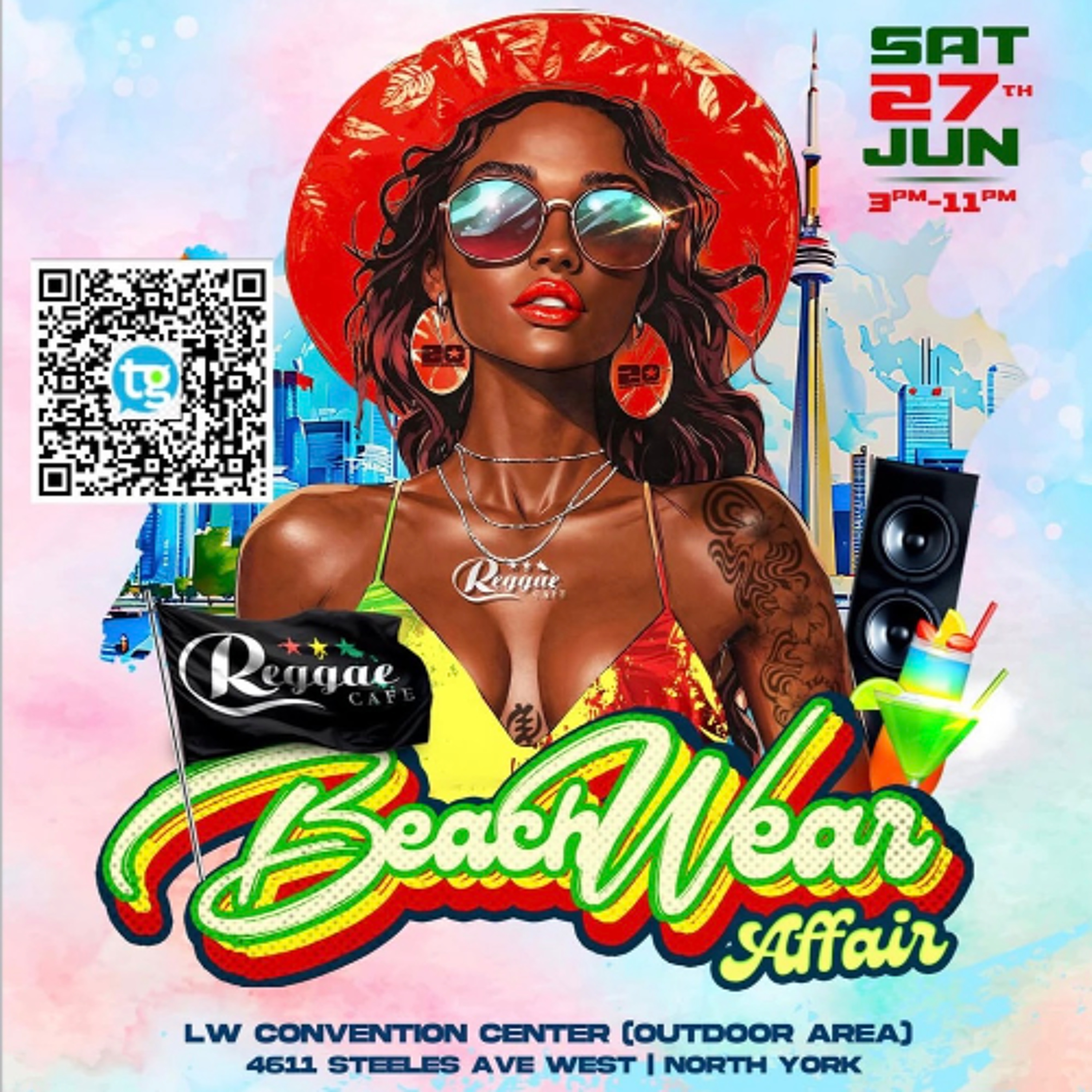 REGGAE CAFE 2026 "BEACH WEAR AFFAIR" - SPEXDABOSS/COPPERSHOT/DJ FLARE/CHIPPY DON/DIZZY.COM/RENEGADE SOUND/UPTOWN DAMON/DJ ZEE/MOWET/DJ JAGZ @LW CONVENTION CENTRE, TORONTO 6/27/2026 episode artwork