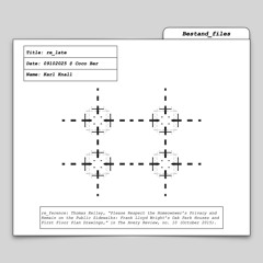 re_late w/ Karl Knall (09.10.2025)