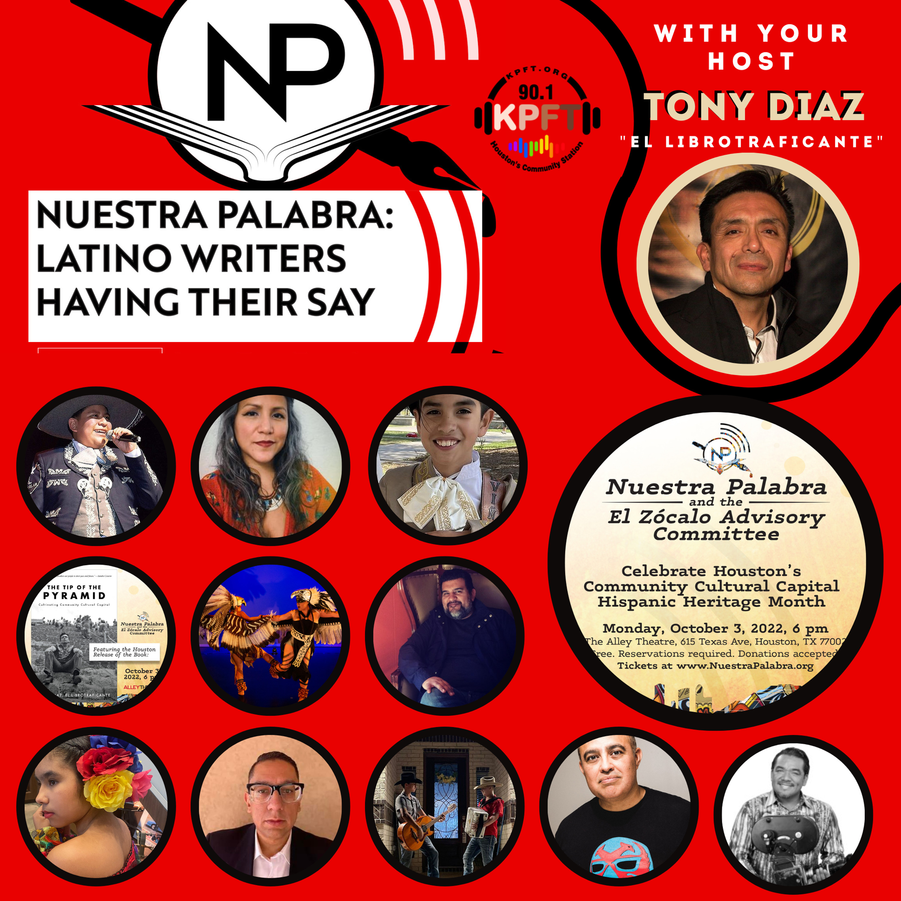 Nuestra Palabra: Latino Writers Have Their Say w/ Tony Diaz