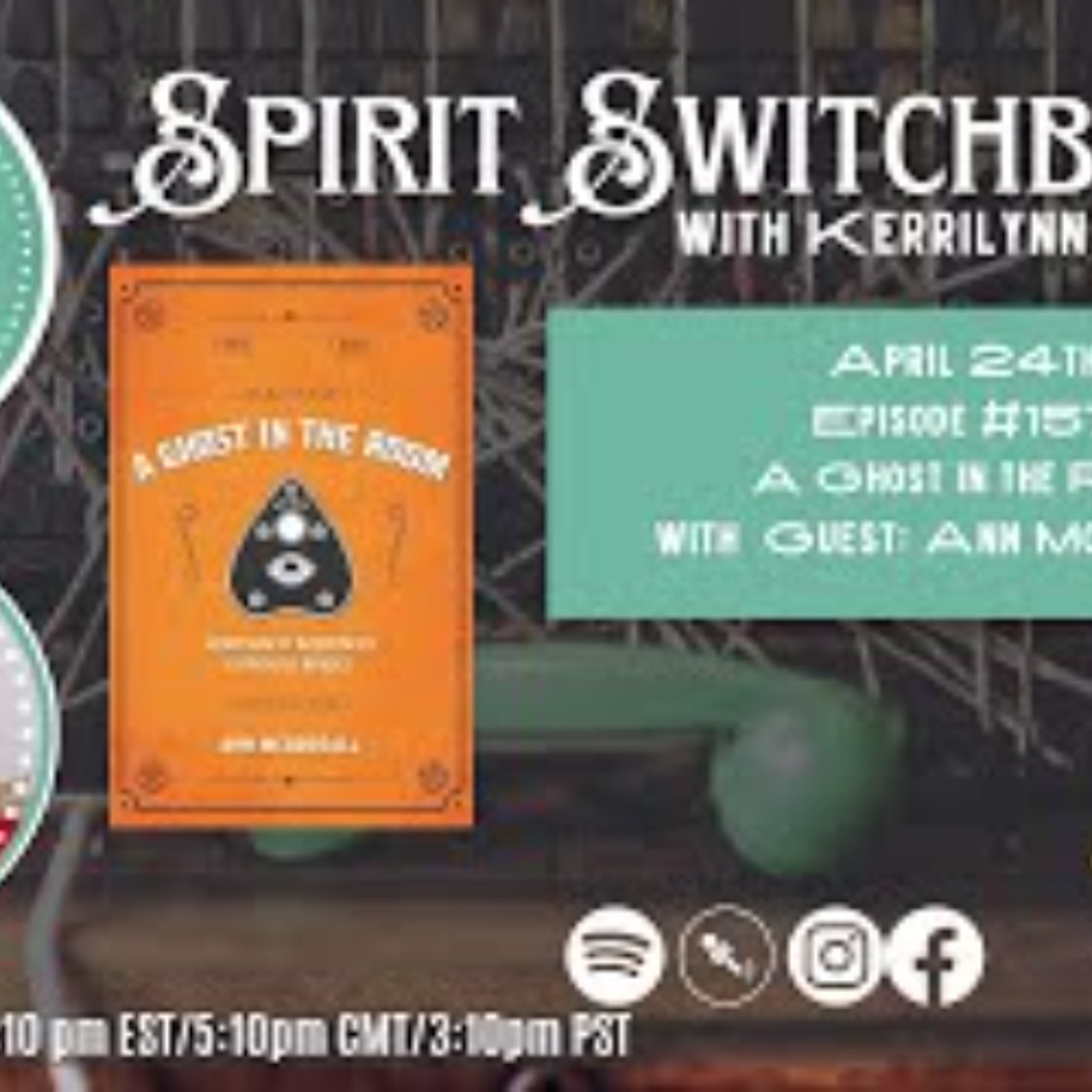 Spirit Switchboard- A Ghost In the Room with Ann McDougall episode artwork