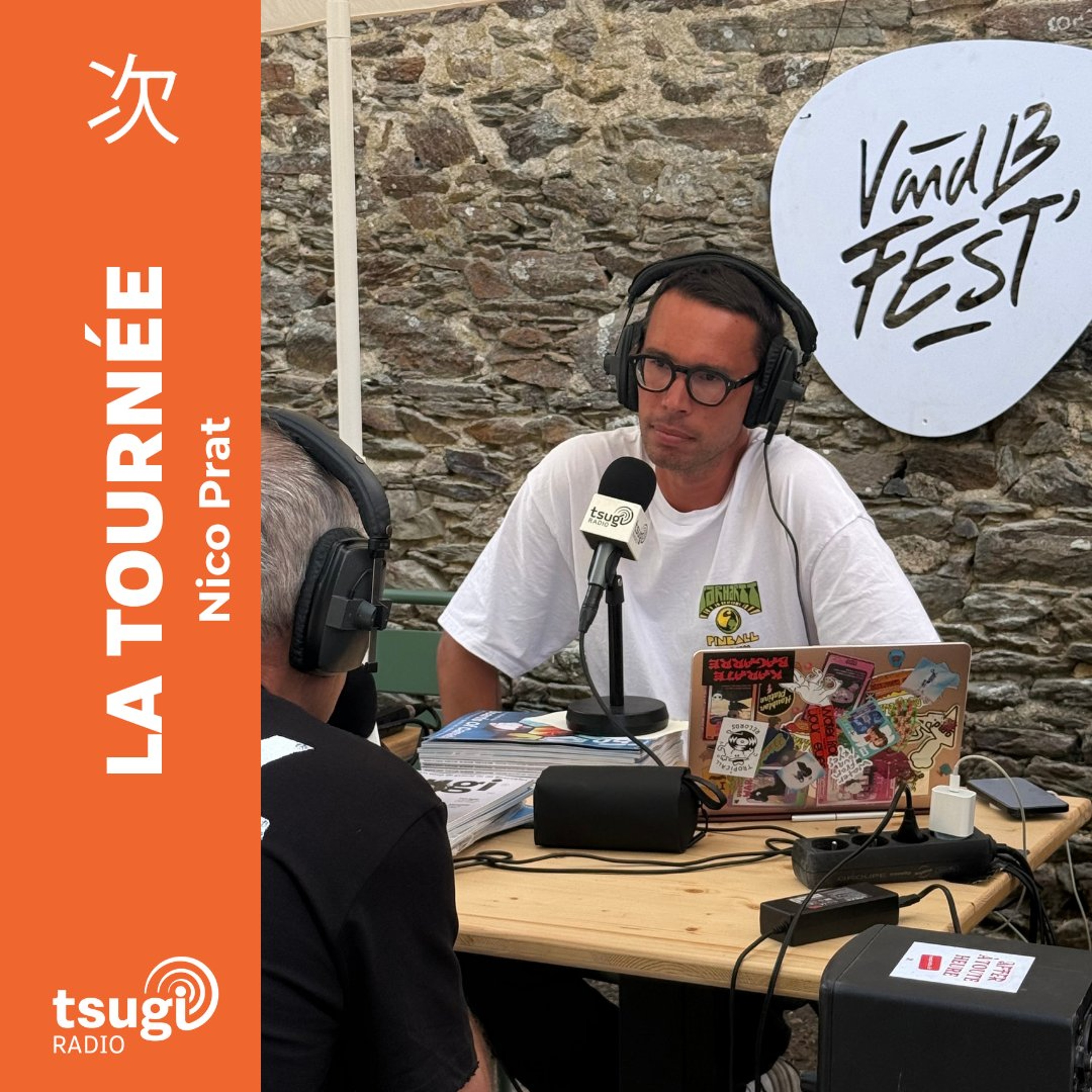 La Tournée · Nico Prat en direct du V and B Fest'