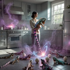 Interdimensional Space Iguanas