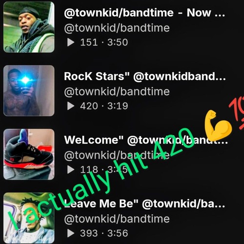 Back when @townkid/bandtime