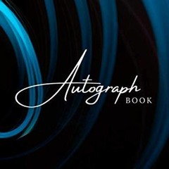 (PDF/DOWNLOAD) AUTOGRAPH BOOK: Signatures Blank Scrapbook, Memorabilia Album Gif
