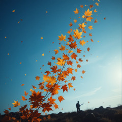 Autumn Leaves in High Flight