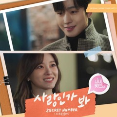 [A Business Proposal OST] SECRET NUMBER(시크릿넘버) - Love, Maybe(사랑인가 봐)