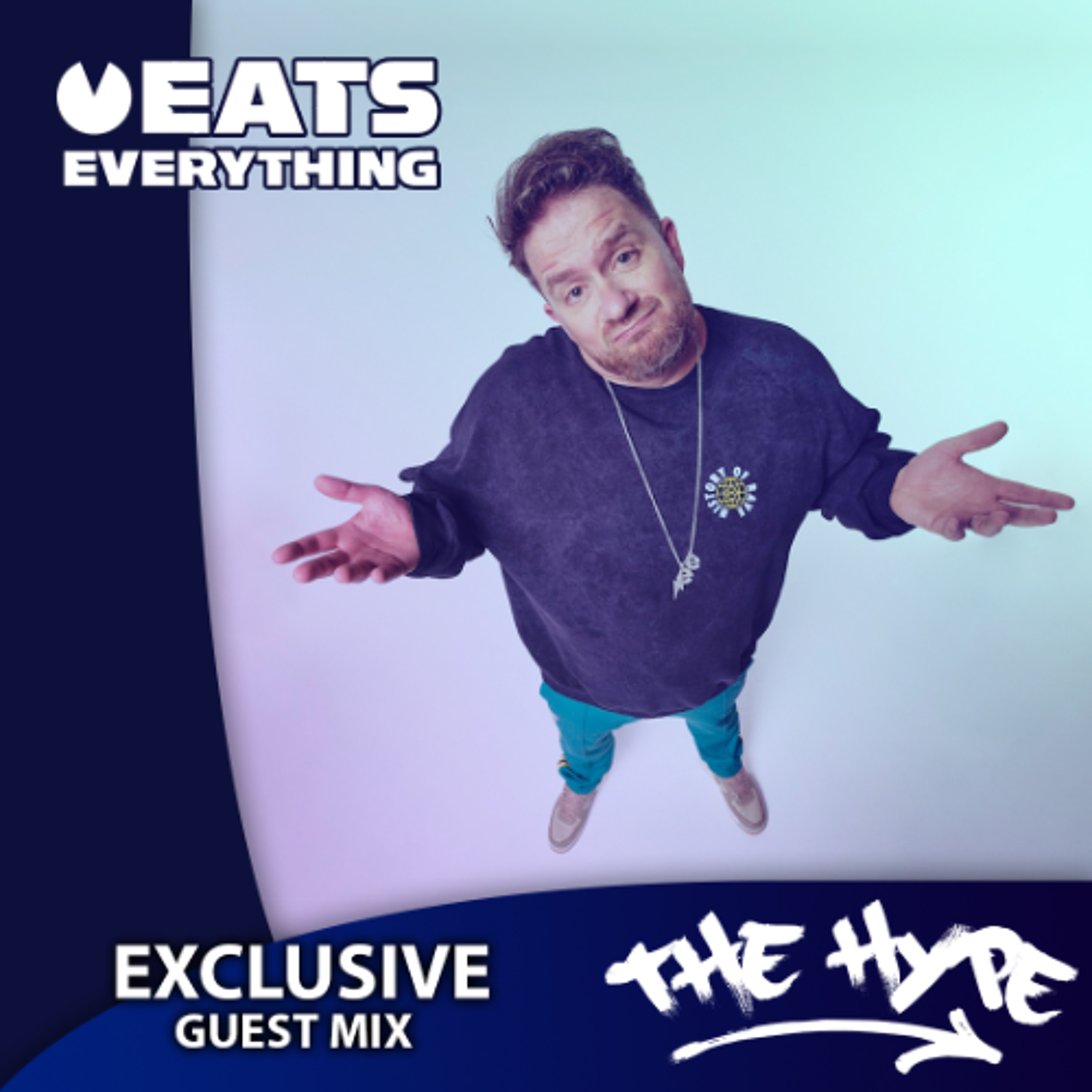 THE HYPE 442 - EATS EVERYTHING guest mix episode artwork