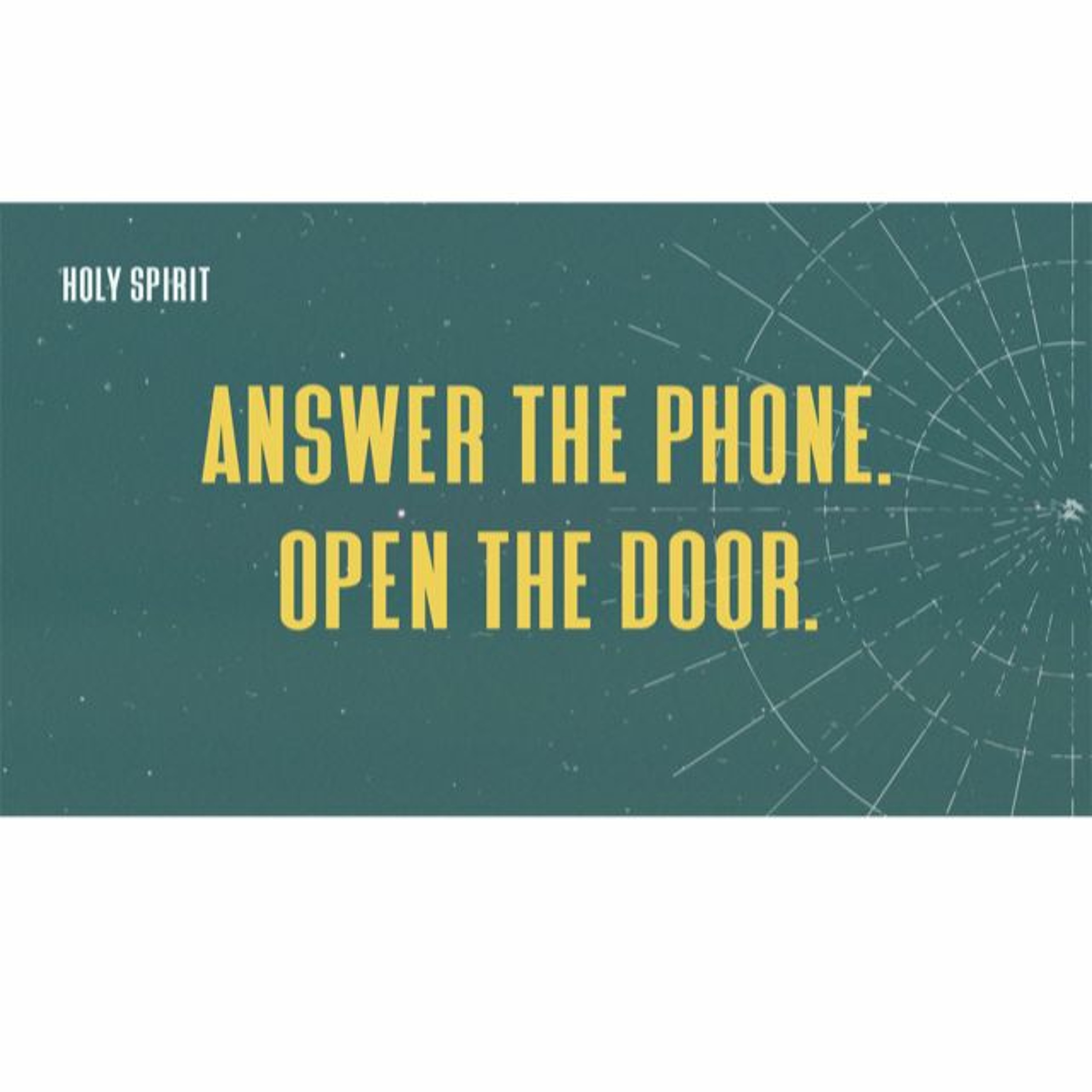 Answer the Phone. Open the Door. September 13, 2020 @ Victory Church episode artwork