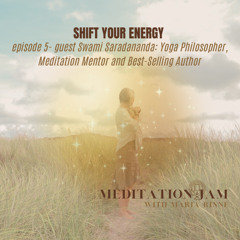Shift your energy Meditation Jam with Maria Rinné - Guest Swami Saradananda - March  2025