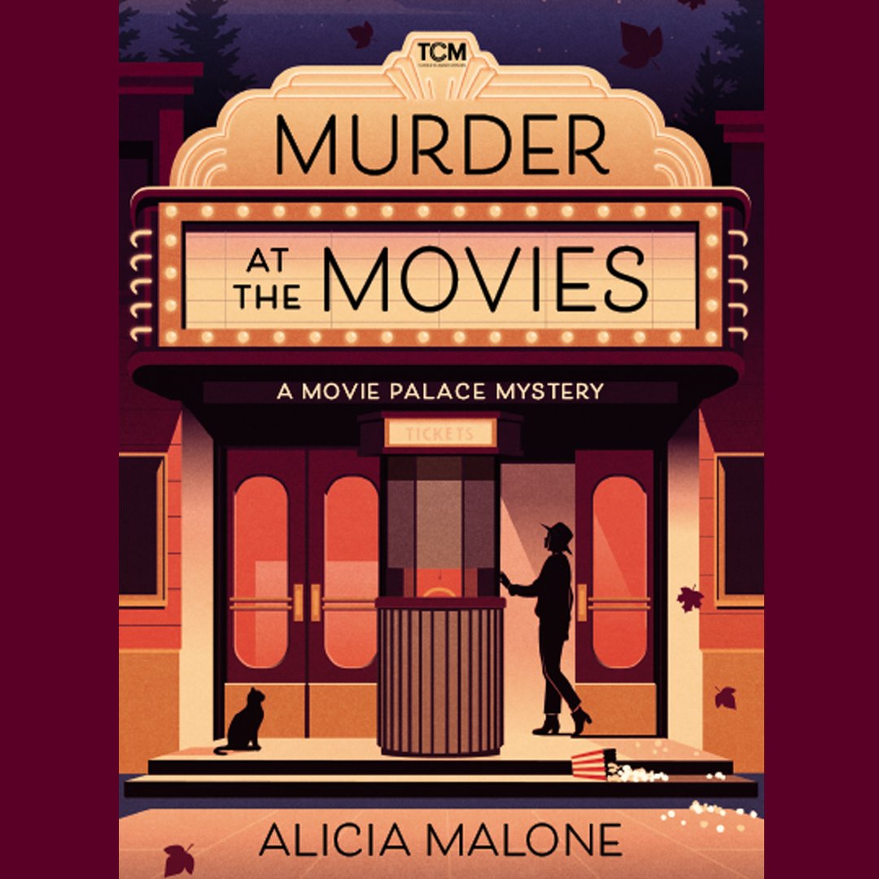 Murder at the Movies by Alicia Malone, Read by Carly Robins