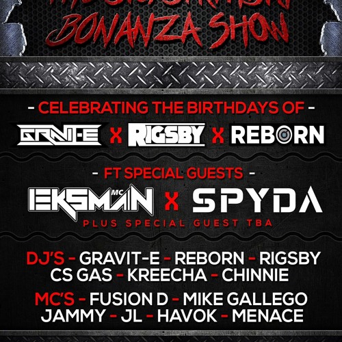 MC's EKSMAN AND SPYDA, REBORN B2B CSGAS