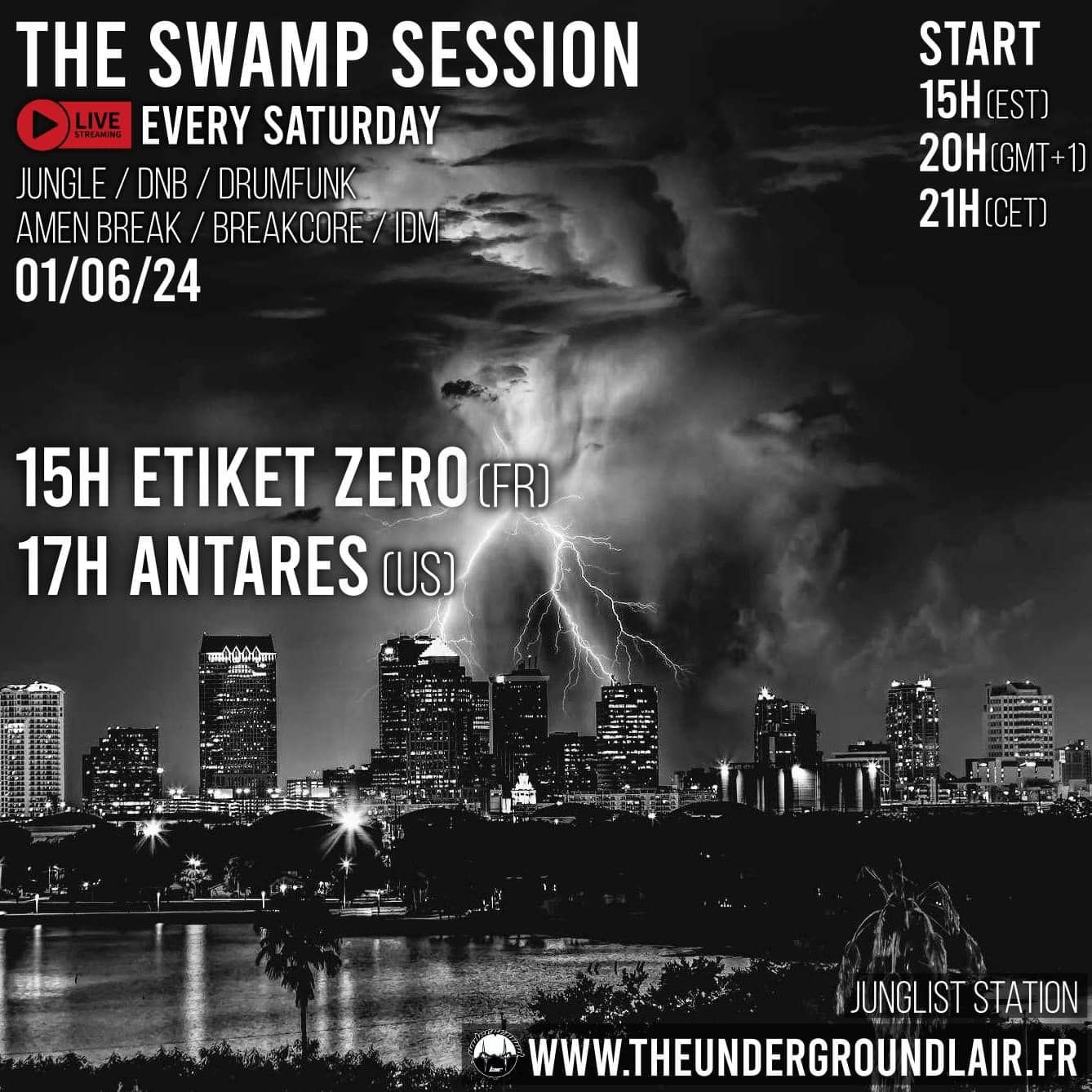 Antares - LIVE On The Underground Lair - The Swamp Session 01.06.2024 episode artwork