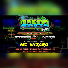 MC WIZARD - DJ INTRO DJ STEESHY - VINYL SET - MAKINA ADDICTS UK