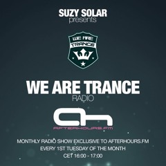 Suzy Solar Presents We Are Trance Radio 037