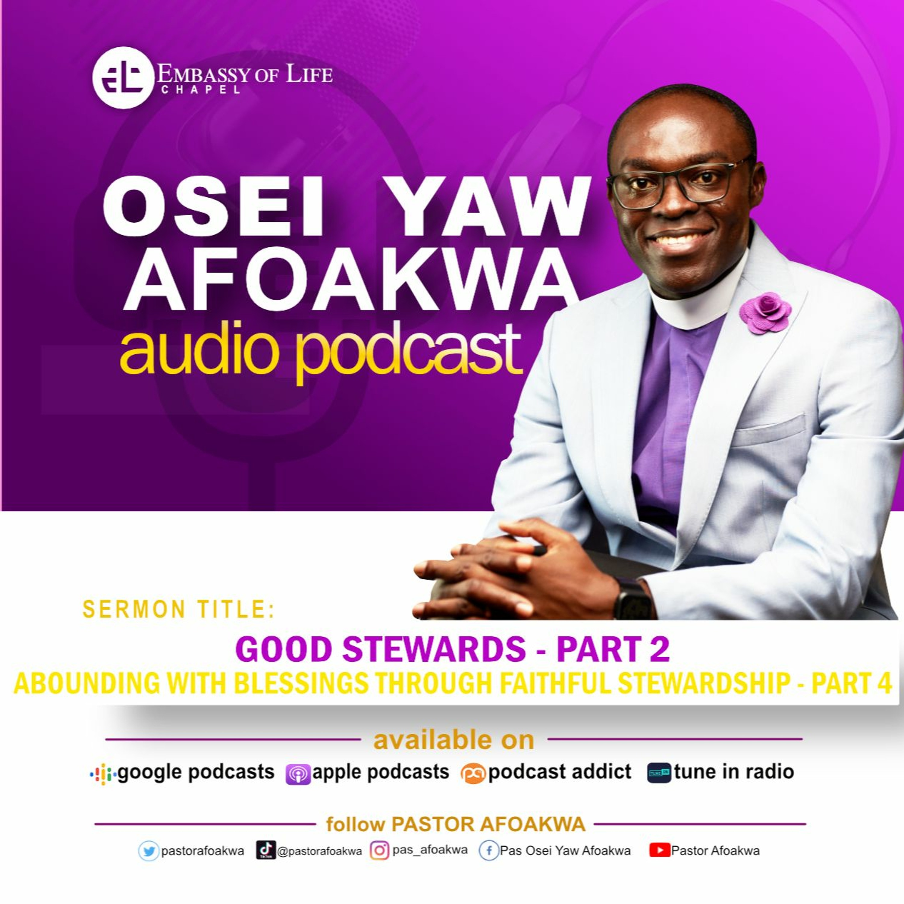 Good Stewards - Part 2 (Abounding With Blessings Through Faithful Stewardship 3).mp3 episode artwork