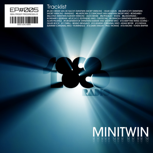 SOCO LOCO RADIO EP#005 | MINITWIN | Eelke Kleijn, Rodg, Adam Beyer, Paul Thomas