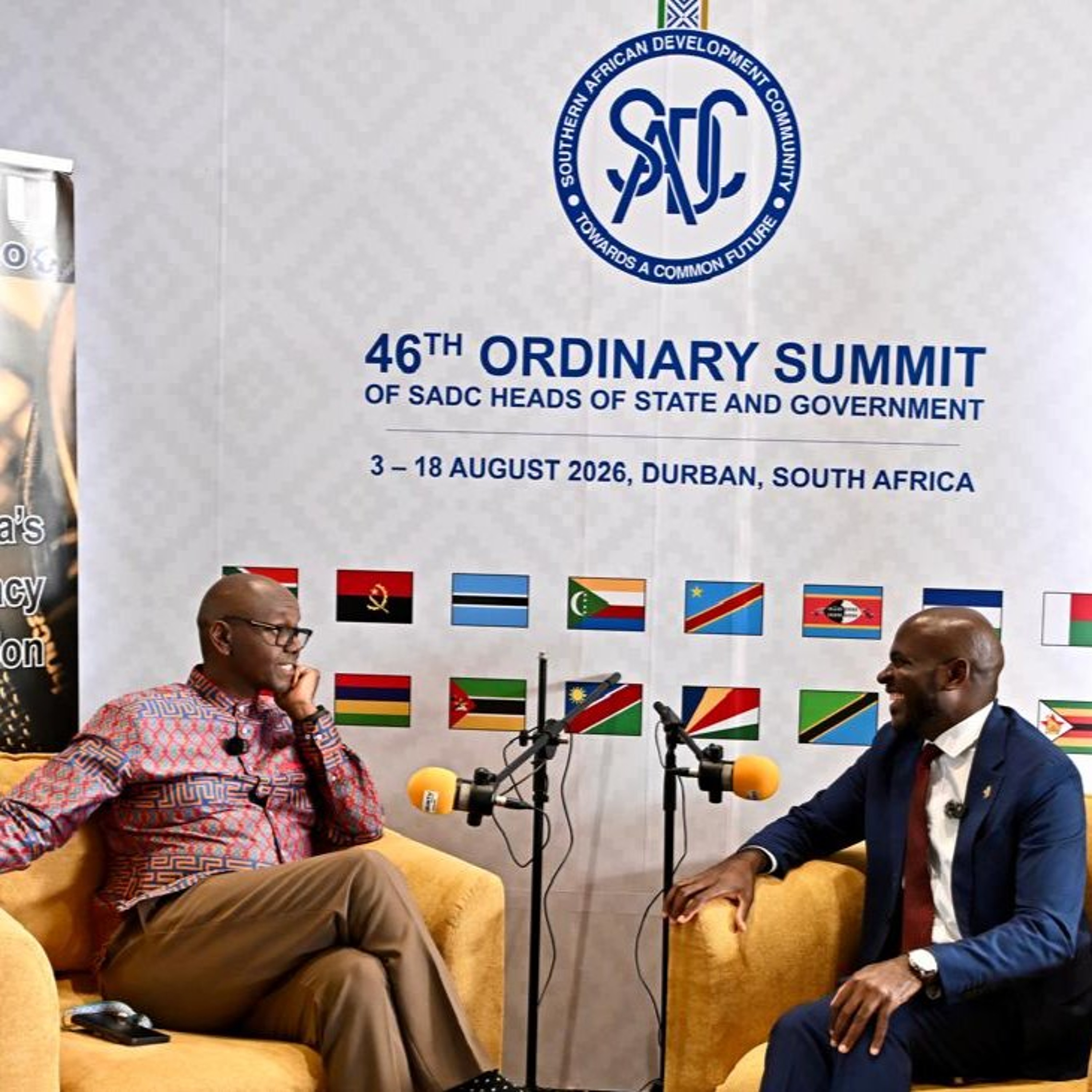 Vincent Magwenya Spoke to Ubuntu Radio on the sidelines of the 46th SADC Summit in Durban episode artwork