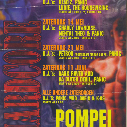 Panic - Pompei Rotterdam - 1994