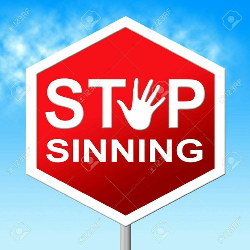 Stop Sinning