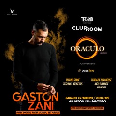 Gaston Zani @ Club Room Santiago De Chile 15 - 02 - 2020