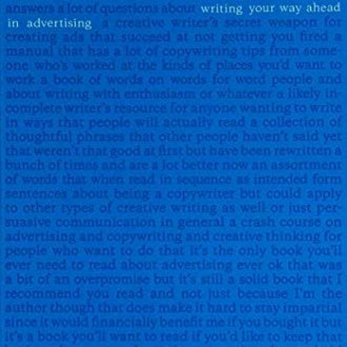 VIEW [KINDLE PDF EBOOK EPUB] Junior: Writing Your Way Ahead In Advertising by  Thomas Kemeny &  Jeff