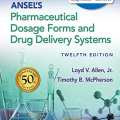 GET EPUB 💌 Ansel's Pharmaceutical Dosage Forms and Drug Delivery Systems by  Loyd Al