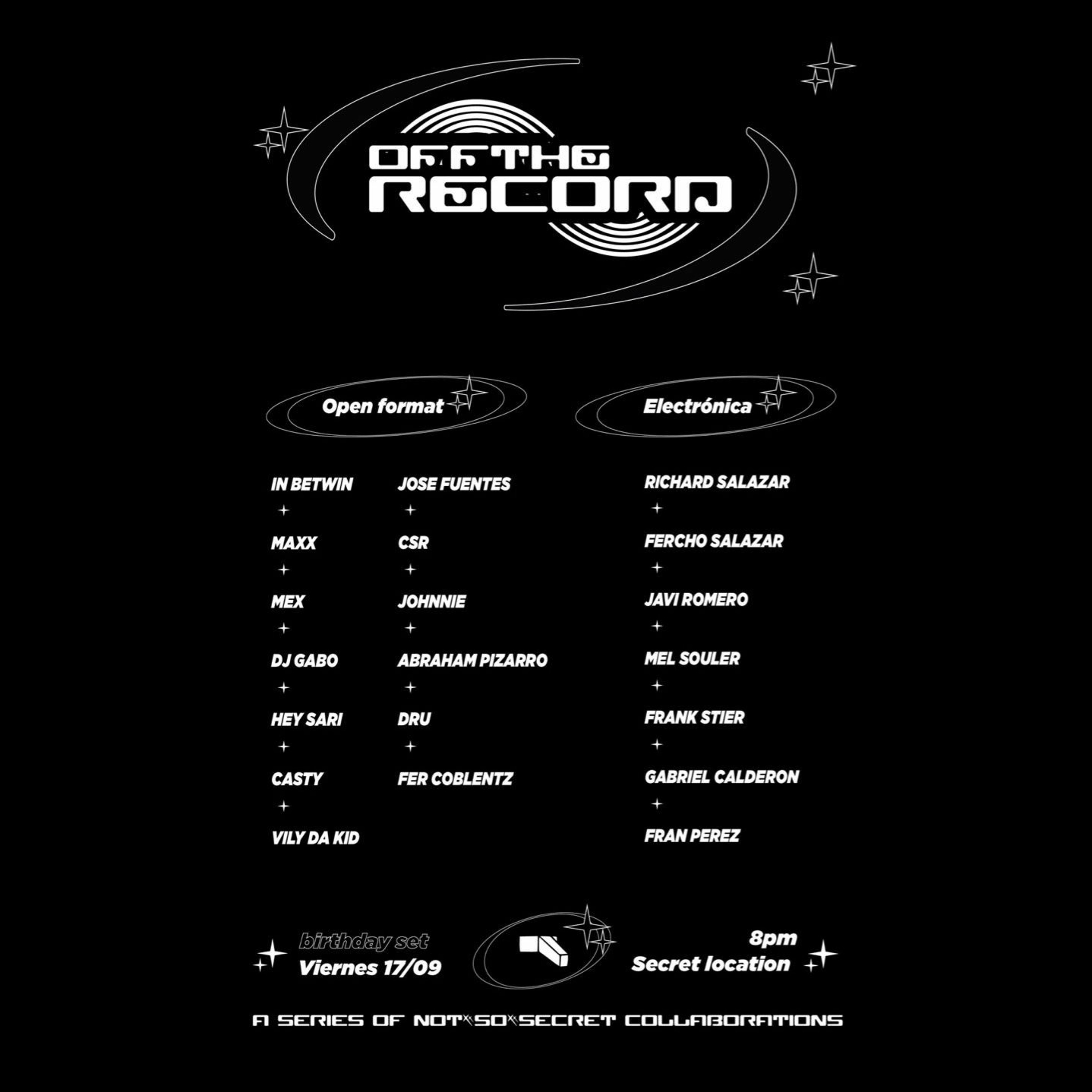 Fercho Salazar - Off The Record 17 - 09 - 2021 episode artwork