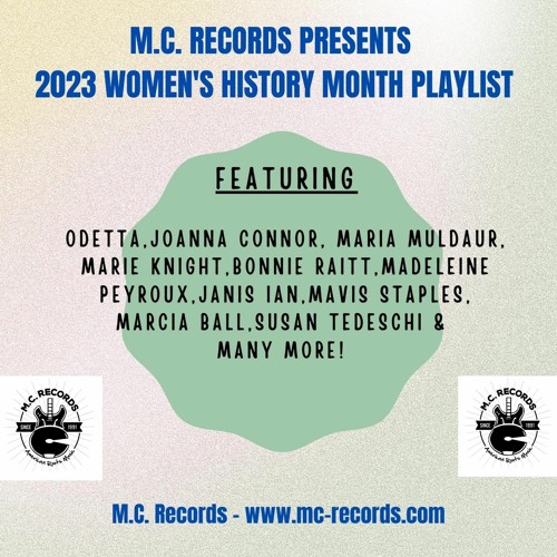 M.C. Records Women History Month Playlist - 2023