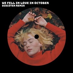 girl in red - we fell in love in october (Discotek Remix)