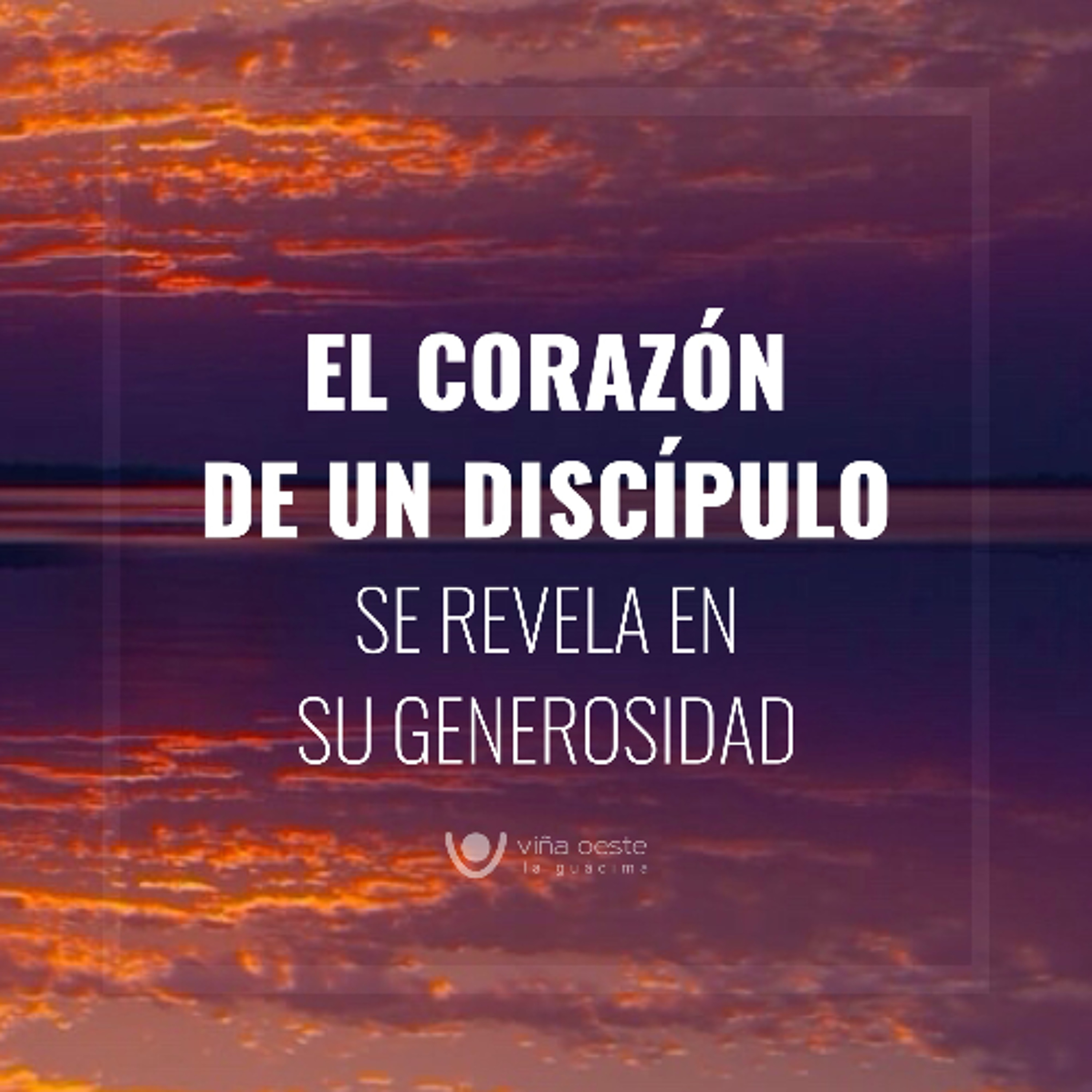 19-07-2025 - Charla: El corazón de un discípulo se revela en su generosidad - Ronald Steinvorth episode artwork