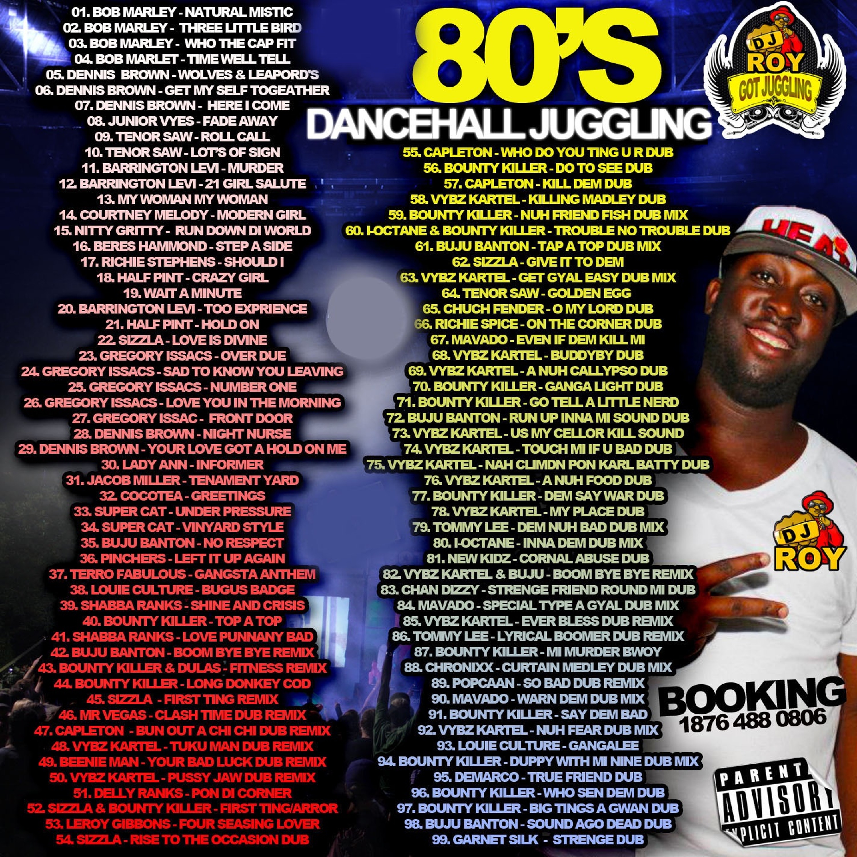 DJ ROY PRESENTS 80'S DANCEHALL JUGGLING MIX episode artwork