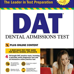 [Free] KINDLE 📭 DAT: Dental Admissions Test (Barron's Test Prep) by  Joseph DiRienzo