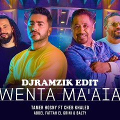 Tamer Hosny FT Cheb Khaled - Wa Enta Maayia ( Remix) Abdelfattah Grini FT Balti Djramzik Edit