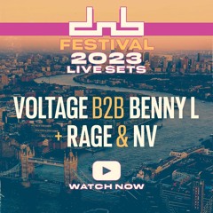 Voltage B2B Benny L - DnB Allstars: Festival 2023 | Live From London (DJ Set)
