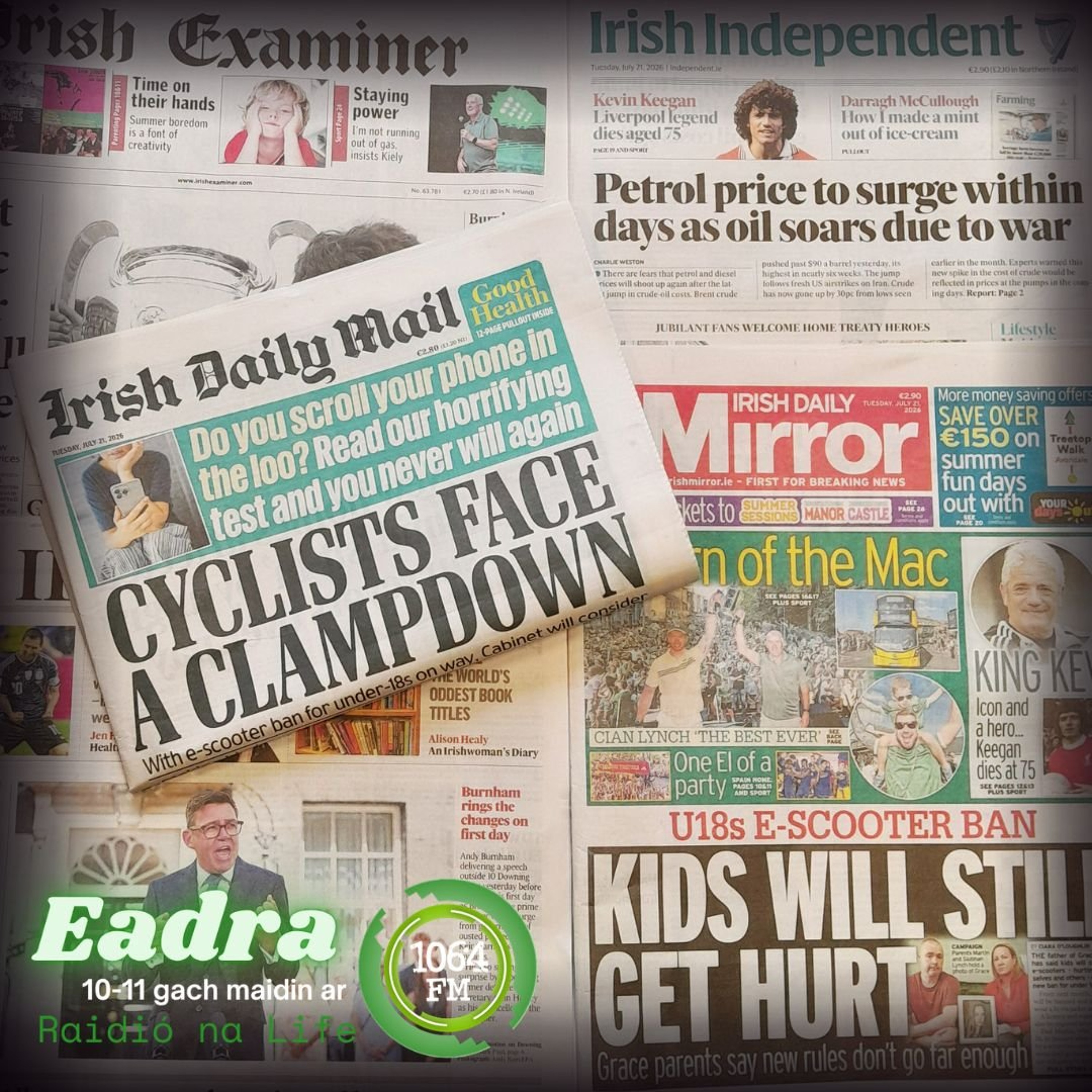Nuachtáin na Máirt - 21 Iúil 2026 episode artwork